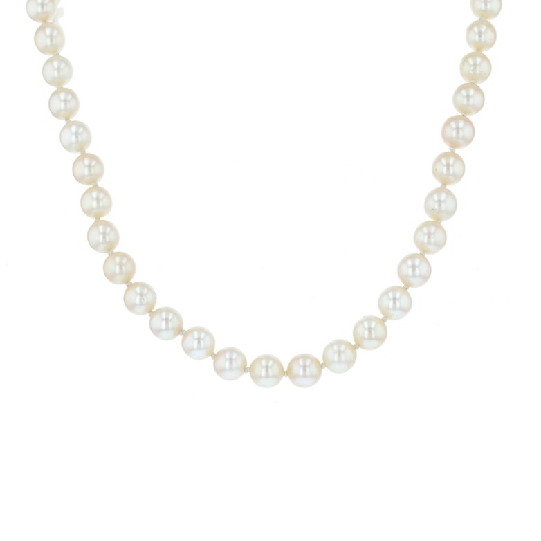 Collier de perles choker or jaune 33.78g Comme neuf -  reconditionné disponible sur Gemme Les Bijoux